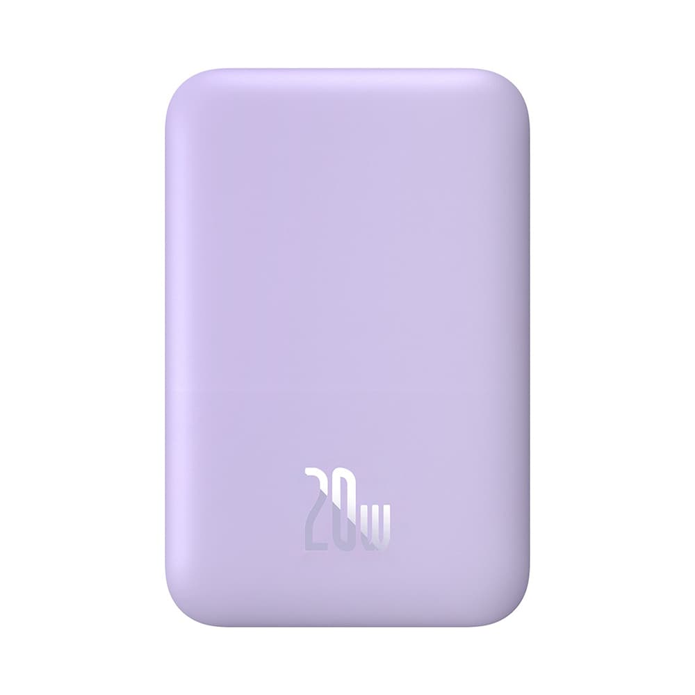 Baseus Power Bank Mini Air 6000mAh MagSafe 20W fialová - náhled 5