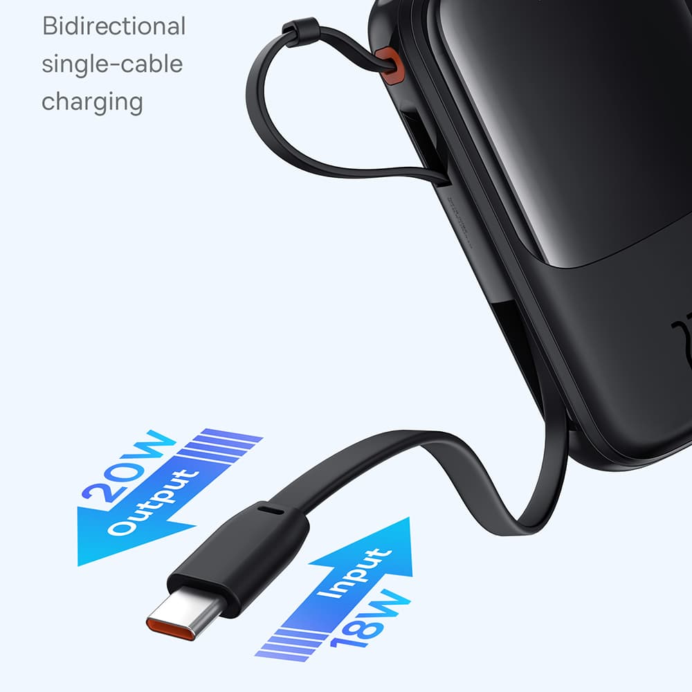 Baseus Qpow Pro+ Powerbank 10000mAh 22.5W Lightning USB C - náhled 5