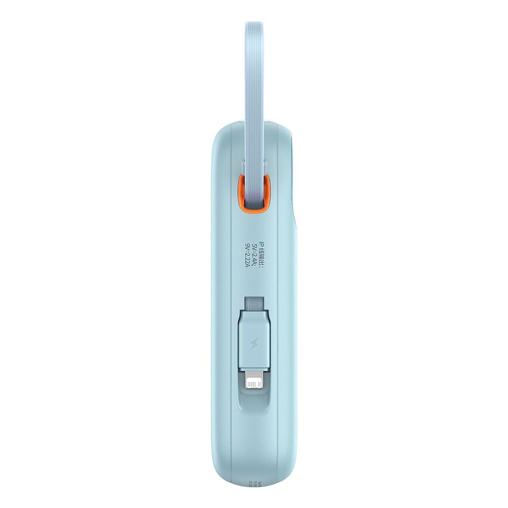 Baseus Powerbanka Qpow Pro+ 20000mAh s kabelem Type-C Modrá - náhled 5