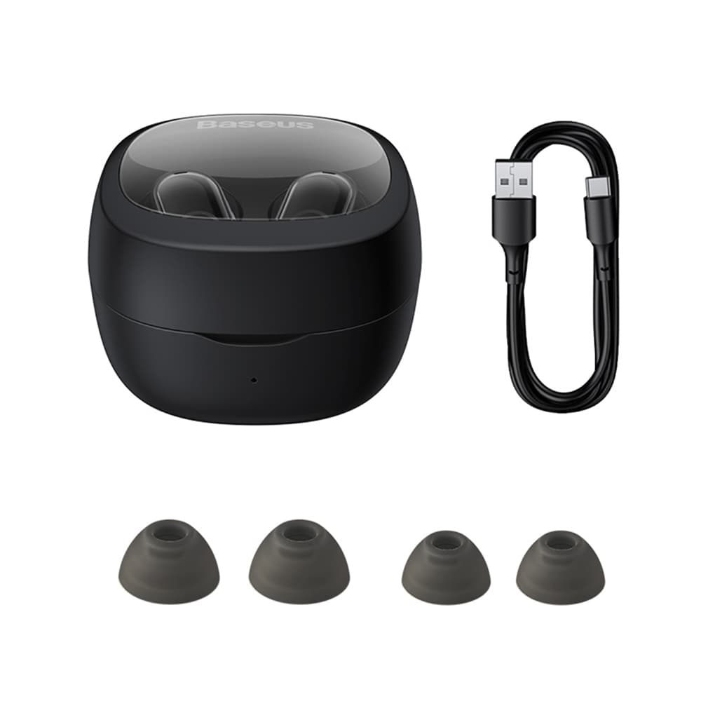 Baseus Bowie WM02 TWS Bluetooth 5.3 InEar s mikrofonem Black - náhled 5