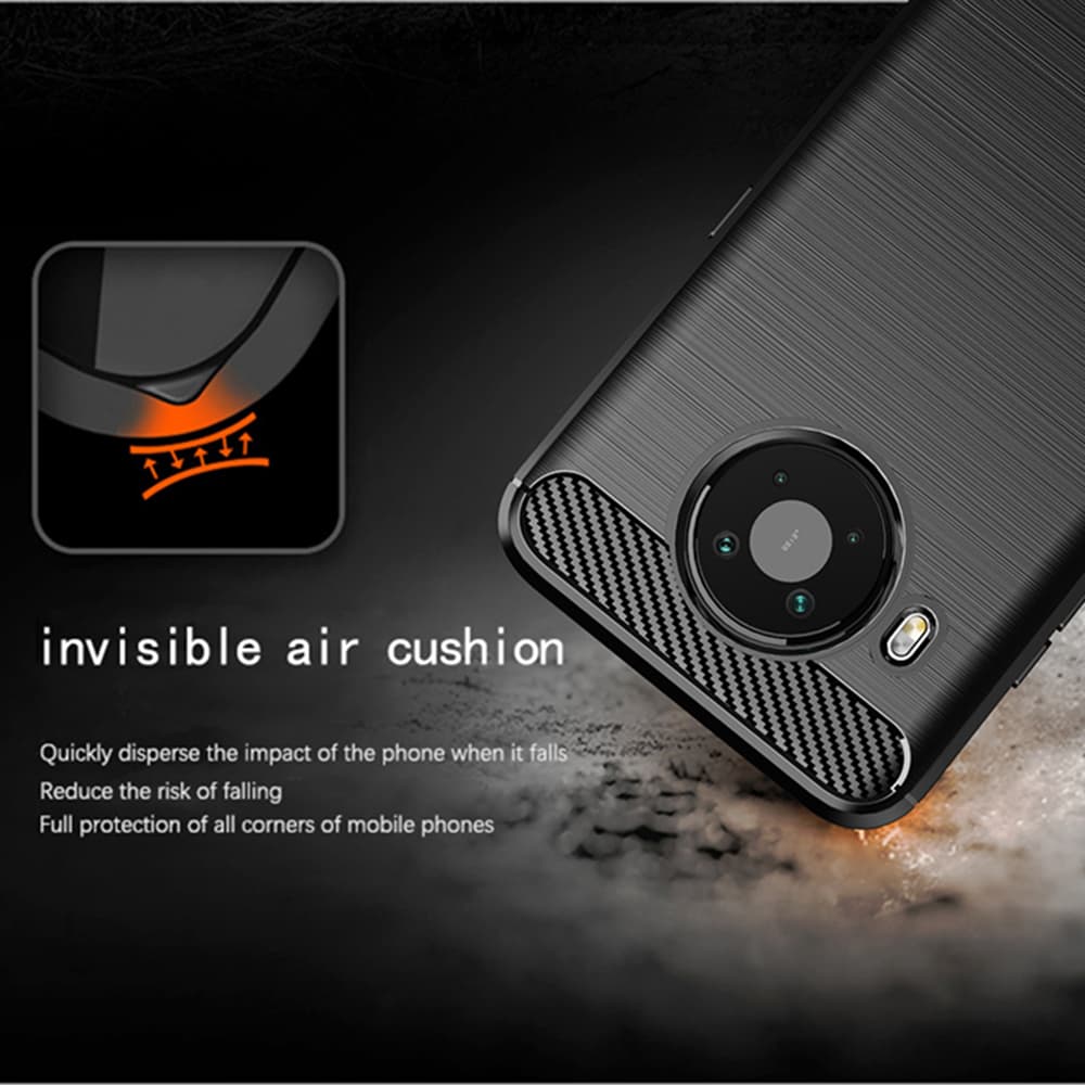 Techsuit Karbon Silikon Nokia X10 X20 Černý - náhled 5