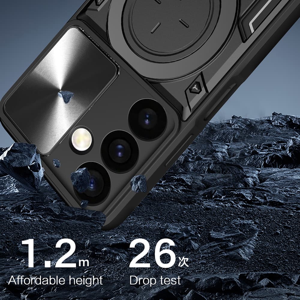 Techsuit CamGuard Pro Samsung Galaxy S24 FE Black - náhled 5