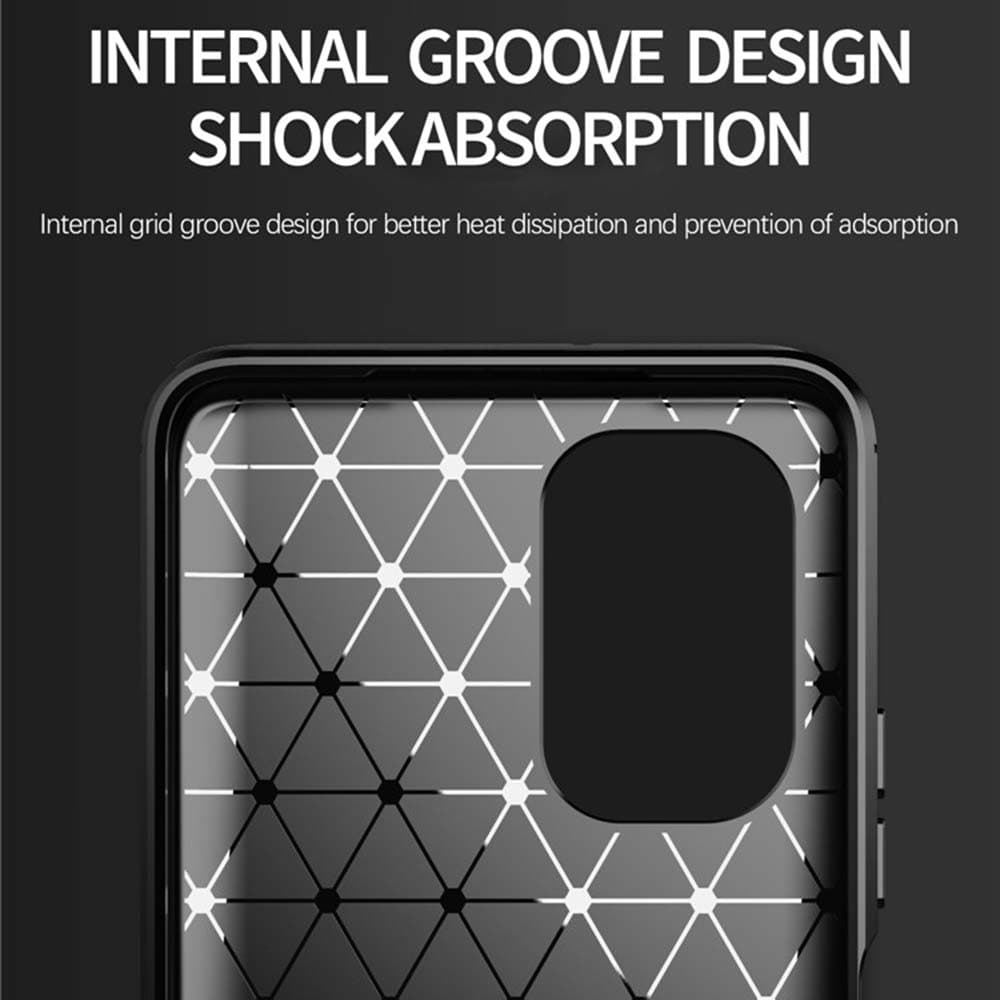 Techsuit Karbon Silikon Xiaomi Mi 11i Poco F3 Černý - náhled 5