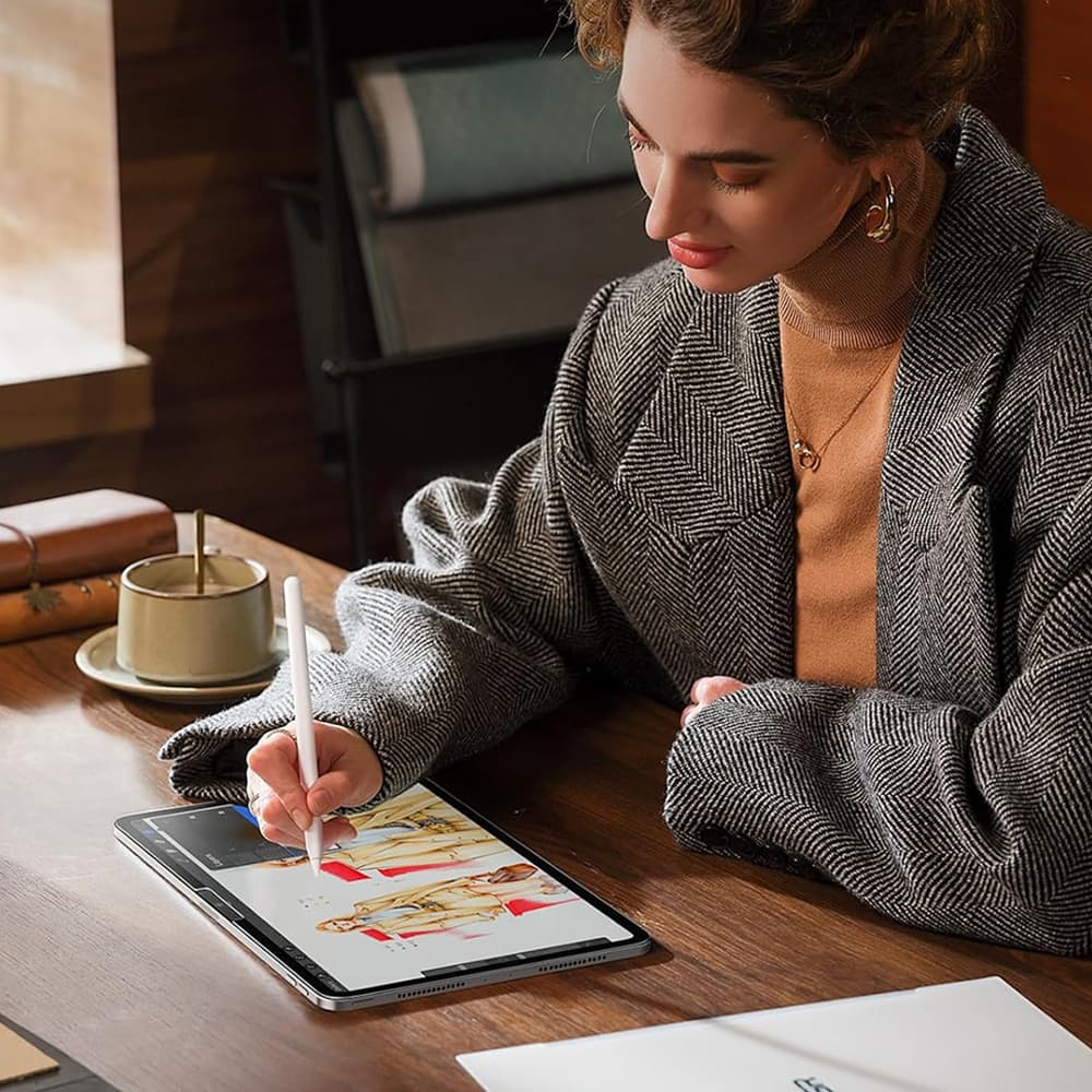 ESR Paper-Feel (2 kusy) iPad Pro 12.9 (2018 2020 2021 2022) matný průhledný - náhled 5