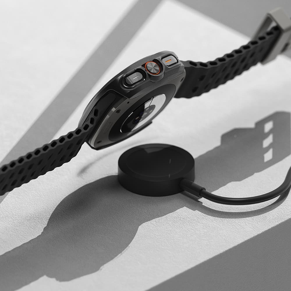 Ringke Slim Ochranné sklo Samsung Galaxy Watch Ultra 47mm Titanová černá - náhled 5