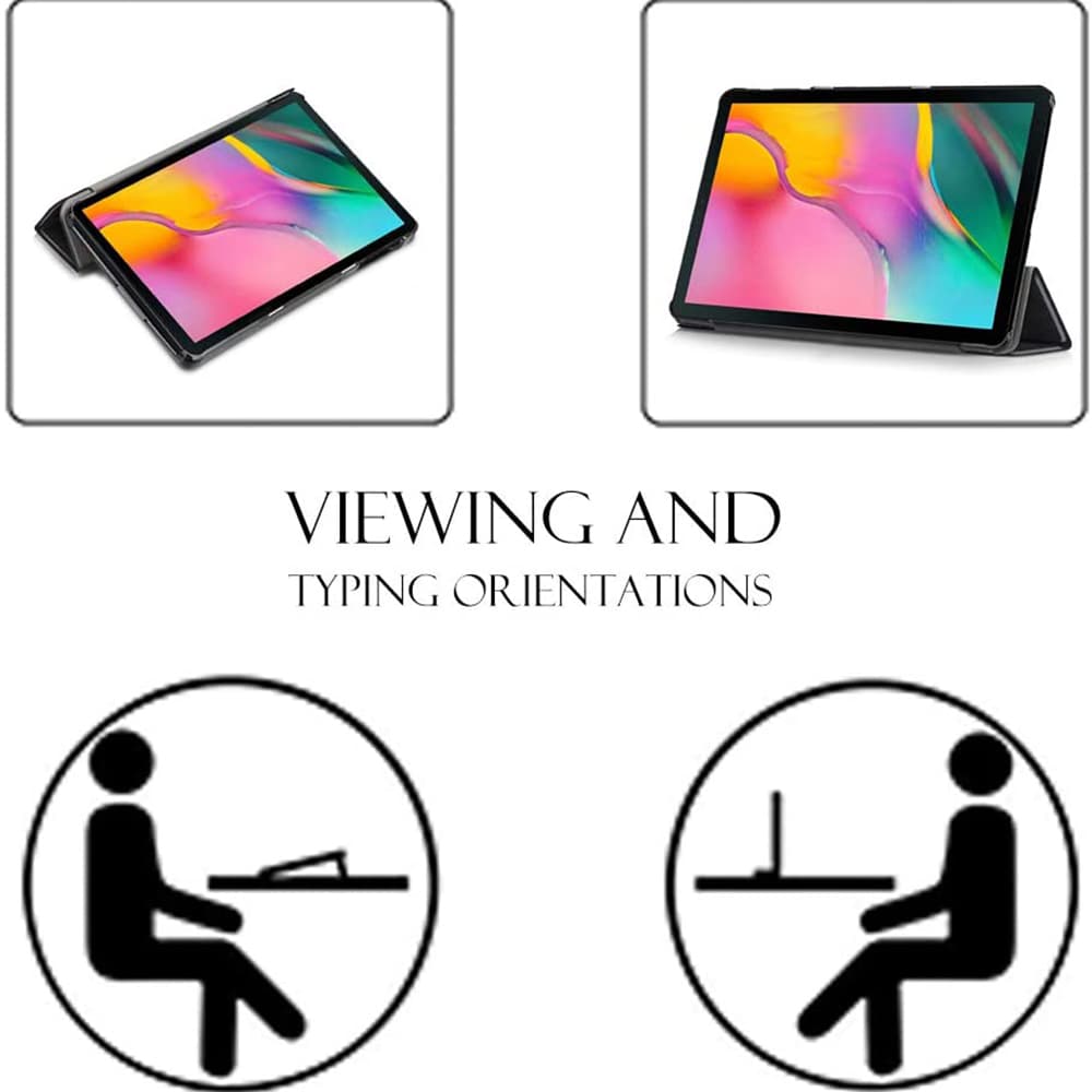 Techsuit FoldPro pouzdro Samsung Tab A 10.1 2019 T510 Černá - náhled 5