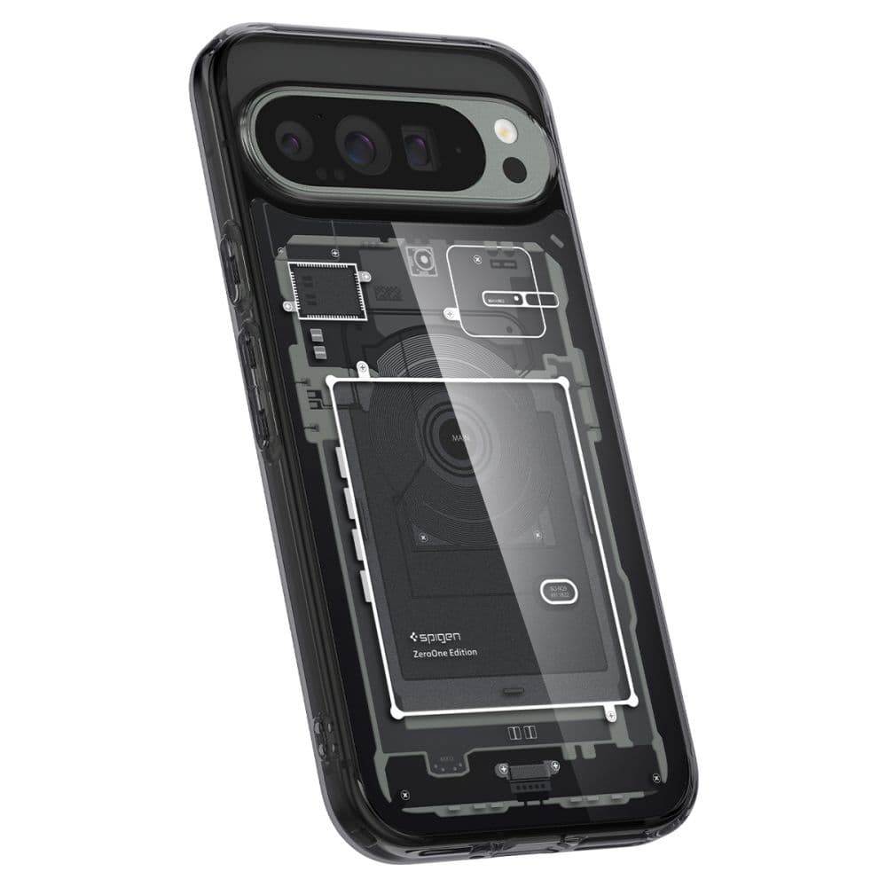 Pouzdro Spigen Ultra Hybrid Zero One pro Google Pixel 9 Pro XL matná černá - náhled 5