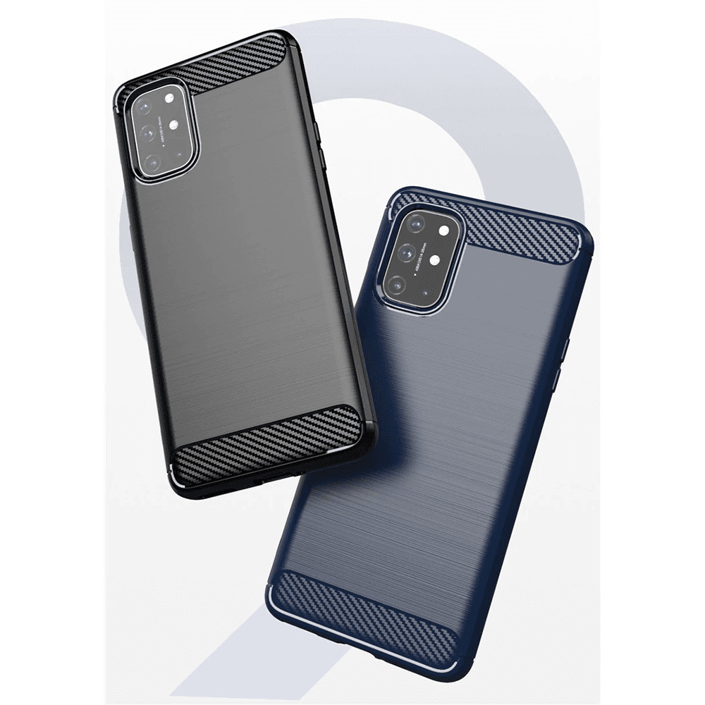 TechSuit Carbon Silicone OnePlus 8T Černá - náhled 5