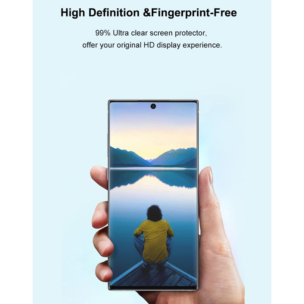 Lito 3D UV Sklo Samsung Galaxy S7 Edge Průhledné - náhled 5