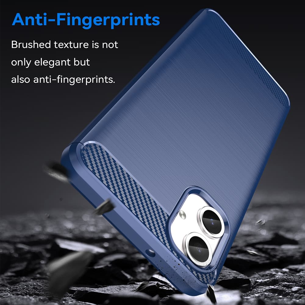 Techsuit Carbon Silicone pro Samsung Galaxy A06 modrá - náhled 5