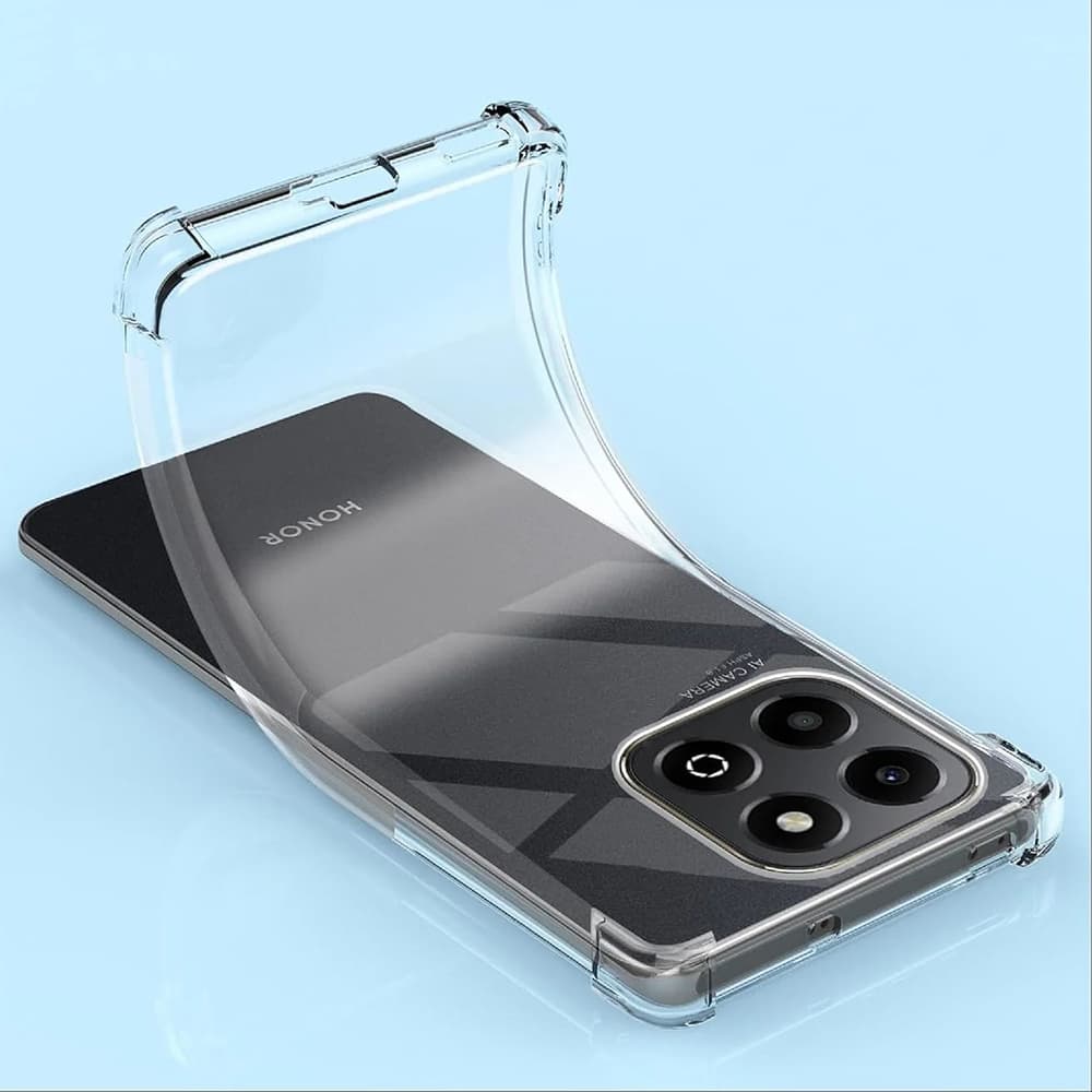 Techsuit Shockproof průhledný silikon Honor X6b průhledný - náhled 5