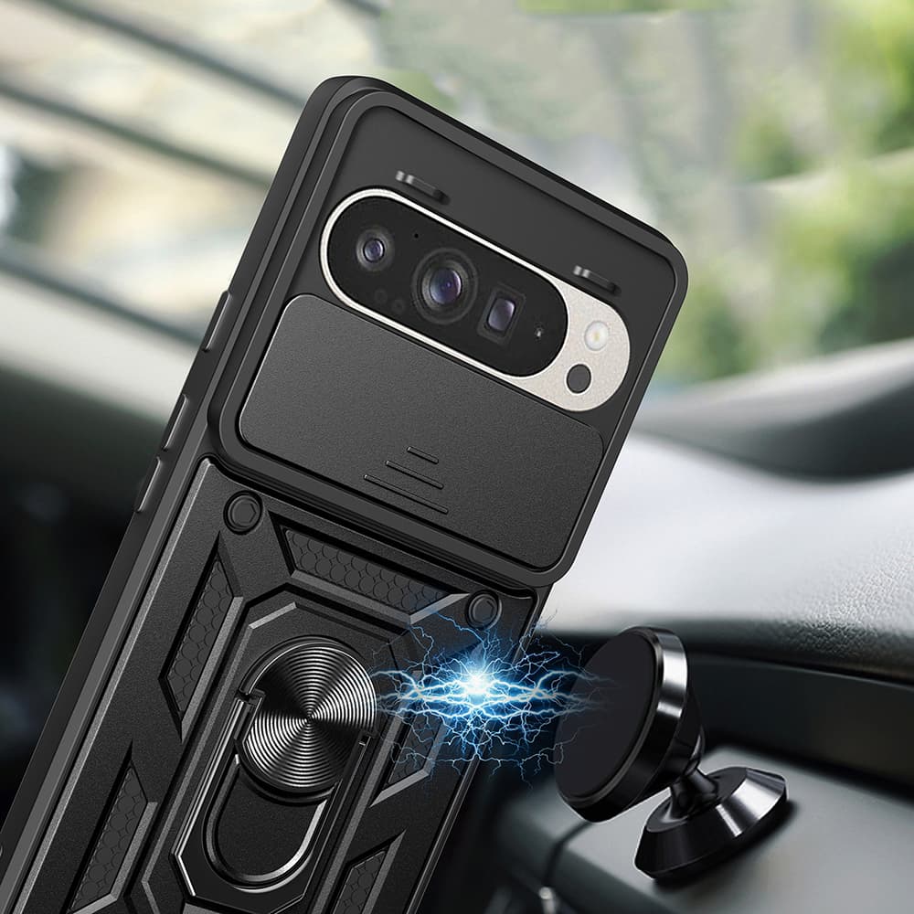 Techsuit CamShield série Google Pixel 9 9 Pro černá - náhled 5
