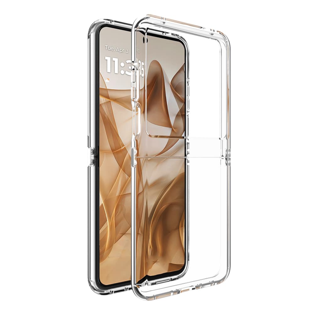 Techsuit silikonové pouzdro Motorola Razr 50 Razr 60 průhledné - náhled 5