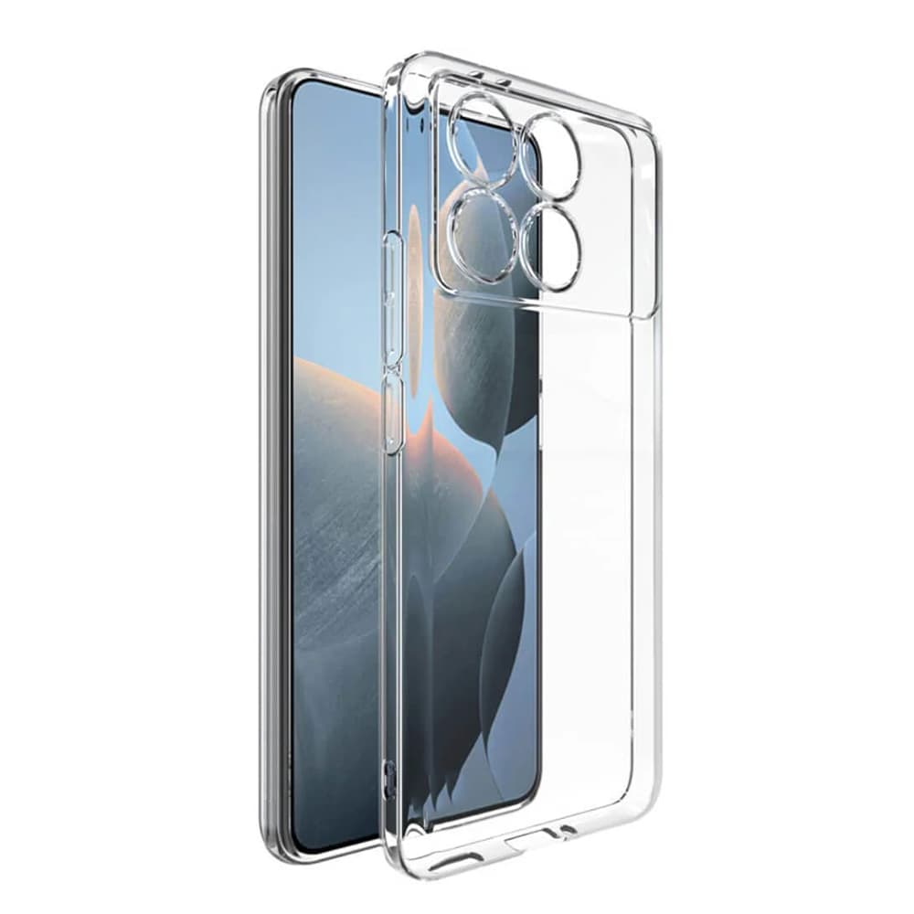 Techsuit Silikonové pouzdro Xiaomi Poco F6 Pro Průhledné - náhled 5
