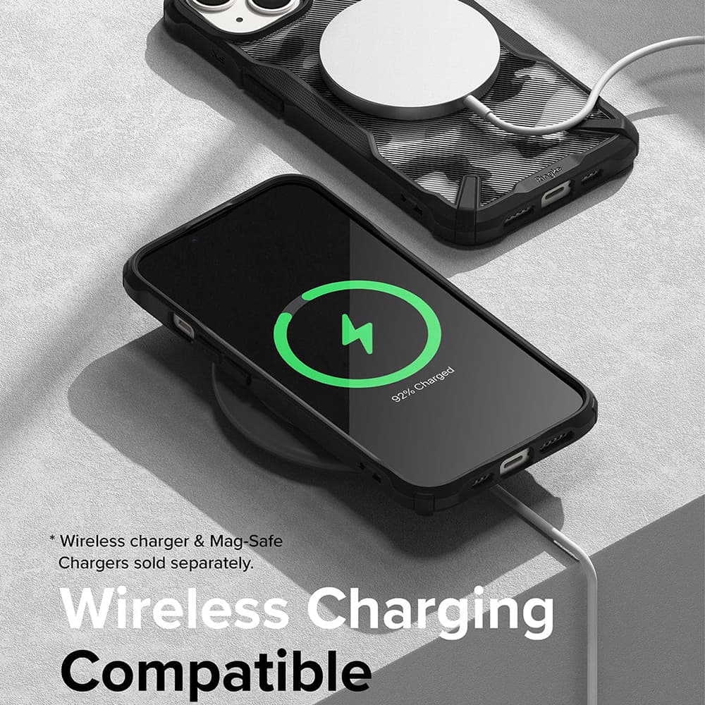 Ringke Fusion X Design iPhone 14 Plus Černá Camo - náhled 5