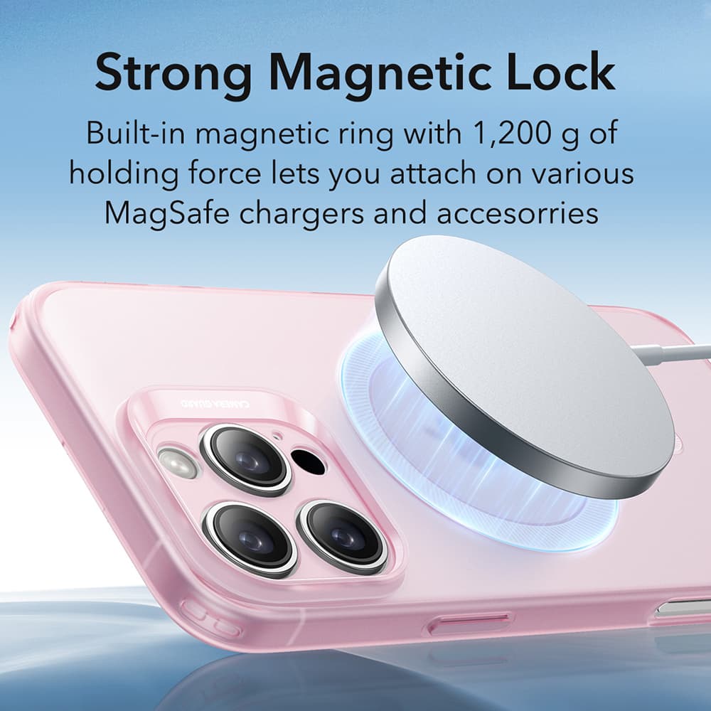 ESR Zero HaloLock pro iPhone 16 Pro Max v matné růžové - náhled 5
