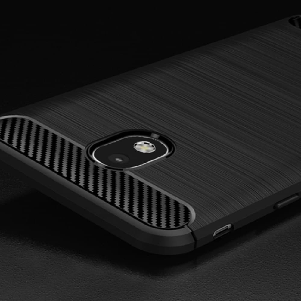 Techsuit Uhlíkový Silikon Samsung Galaxy J5 2017 J530 Pro Černý - náhled 5