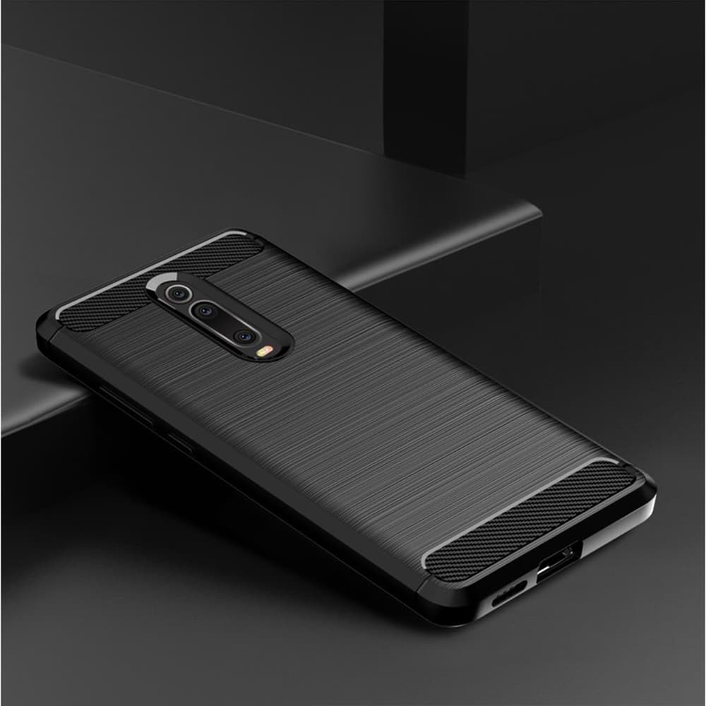 Techsuit Carbon Silicone pro Xiaomi Mi 9T Mi 9T Pro Redmi K20 Redmi K20 Pro černá - náhled 5