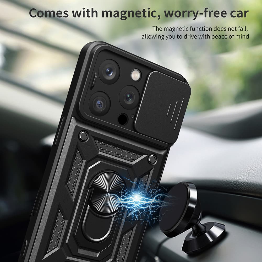 Techsuit Řada CamShield iPhone 16 Pro Černá - náhled 5