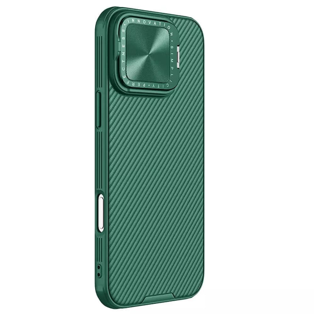 Nillkin CamShield Magnetic kryt pro iPhone 16 Pro Max zelený - náhled 5