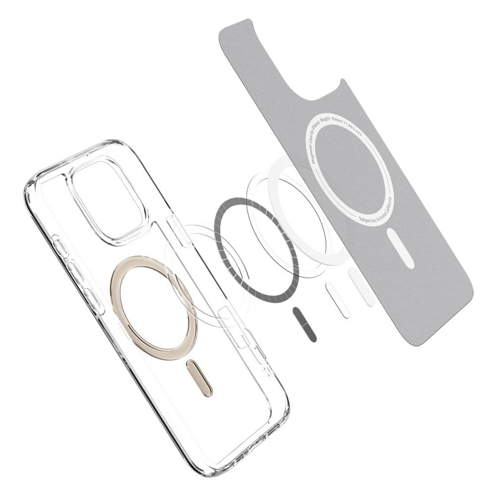 Spigen Ultra Hybrid MagSafe pro iPhone 16 Pro Max zlatý - náhled 5