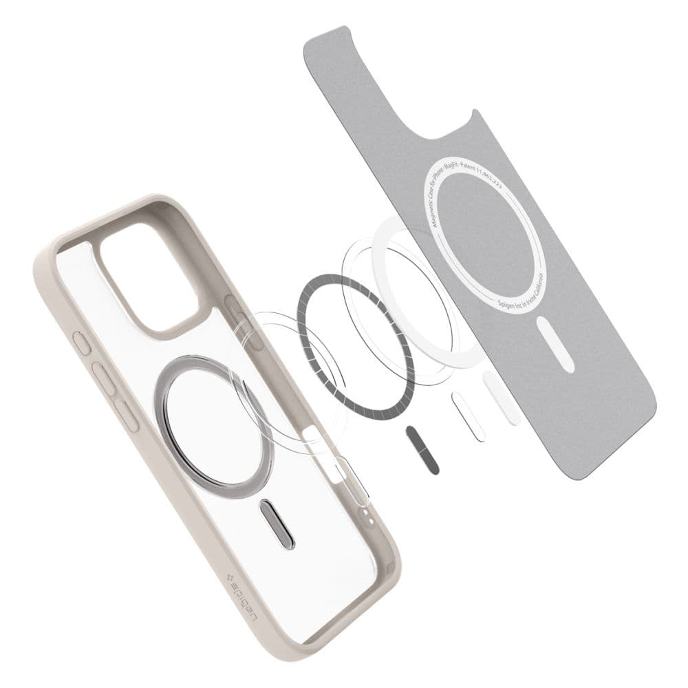 Spigen Ultra Hybrid MagSafe iPhone 16 Pro Max v přírodní titanové barvě - náhled 5