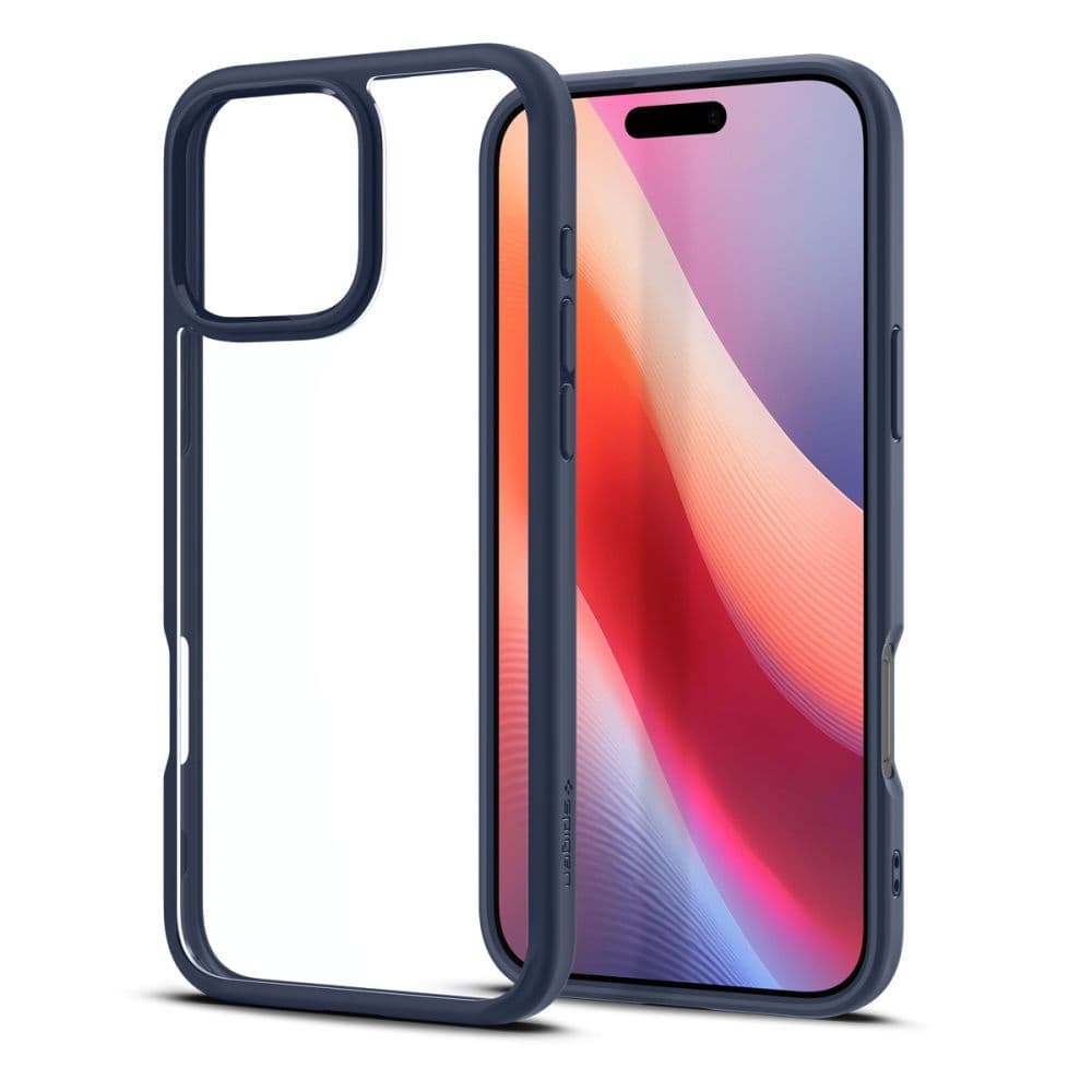 Spigen Ultra Hybrid iPhone 16 Pro námořnická modrá - náhled 5