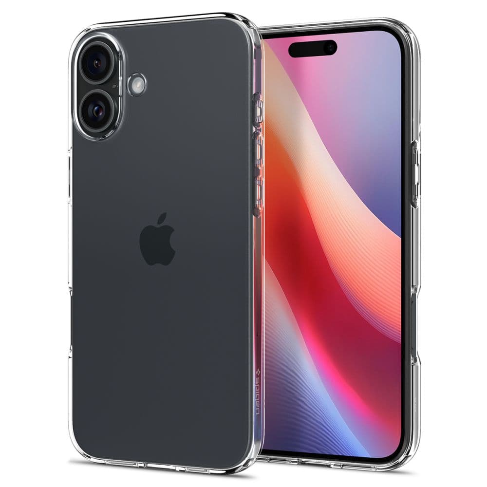 Spigen Liquid Crystal iPhone 16 Plus Křišťálově čirý - náhled 5