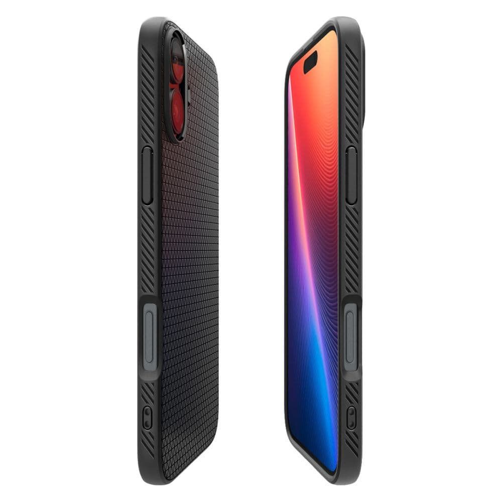 Spigen Liquid Air pro iPhone 16 Plus matná černá - náhled 5