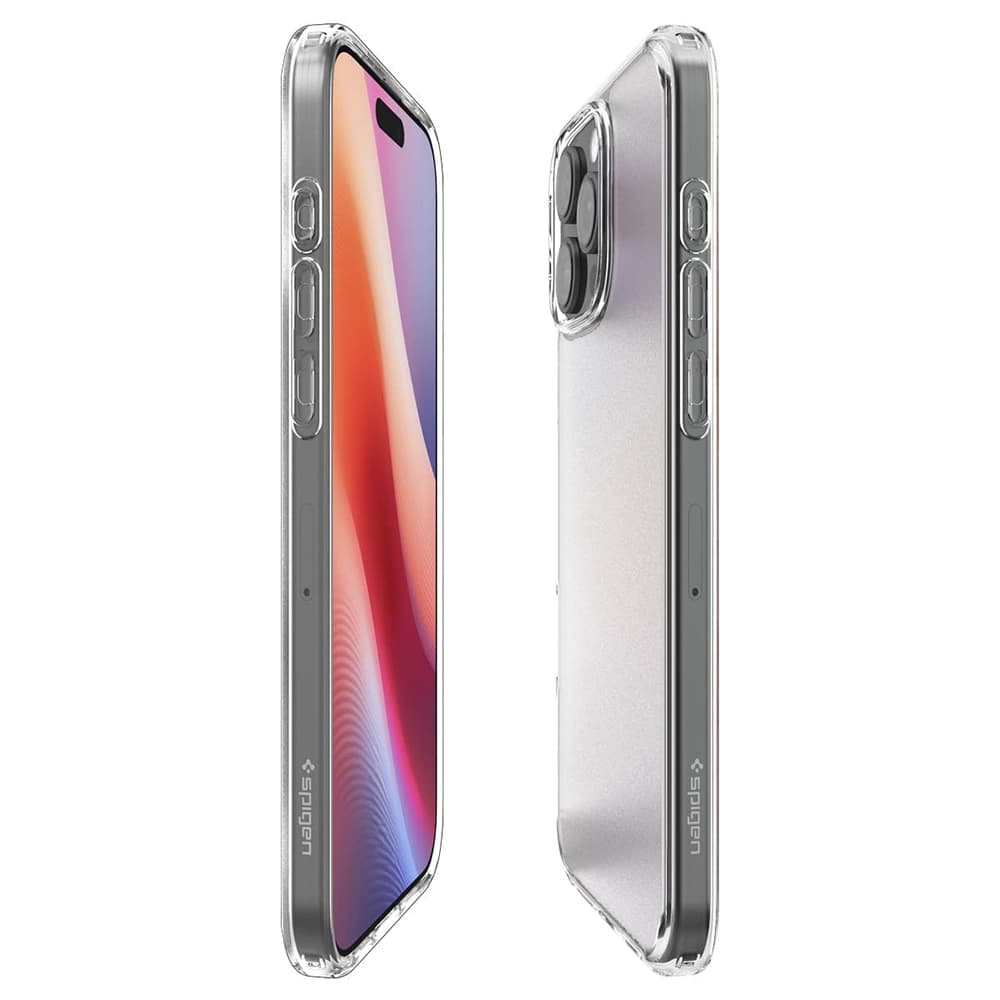 Spigen Ultra Hybrid iPhone 16 Pro v mrazivě čiré barvě - náhled 5