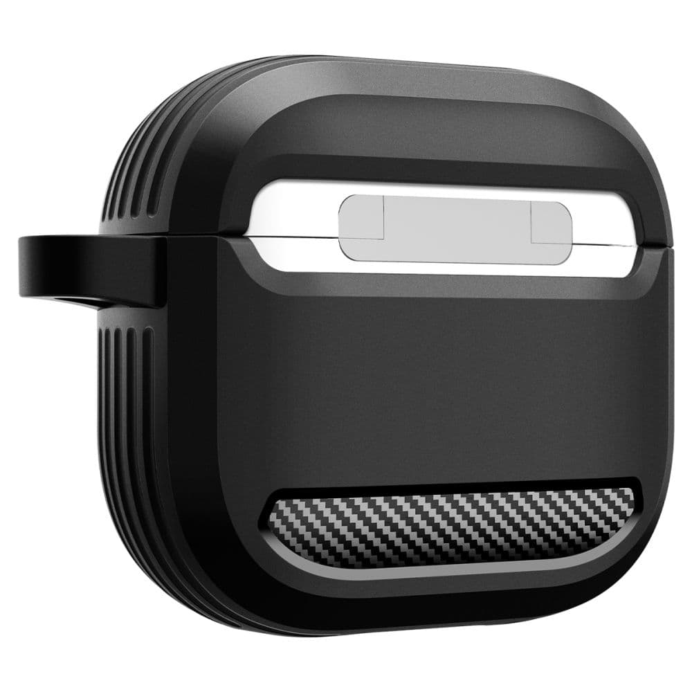 Spigen Rugged Armor pro Apple AirPods 4 matná černá - náhled 5