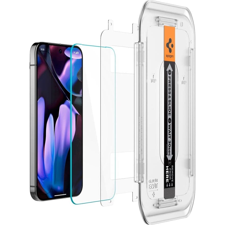 Spigen Glas.tR EZ-FIT (2 balení) Google Pixel 9 Pro XL průhledný - náhled 5