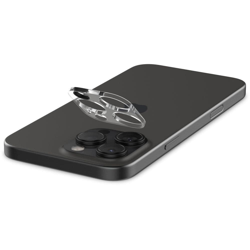 Spigen Optik.tR ochranné sklo na kameru 2 ks iPhone 14/15/16 Pro/Pro Max čiré - náhled 5