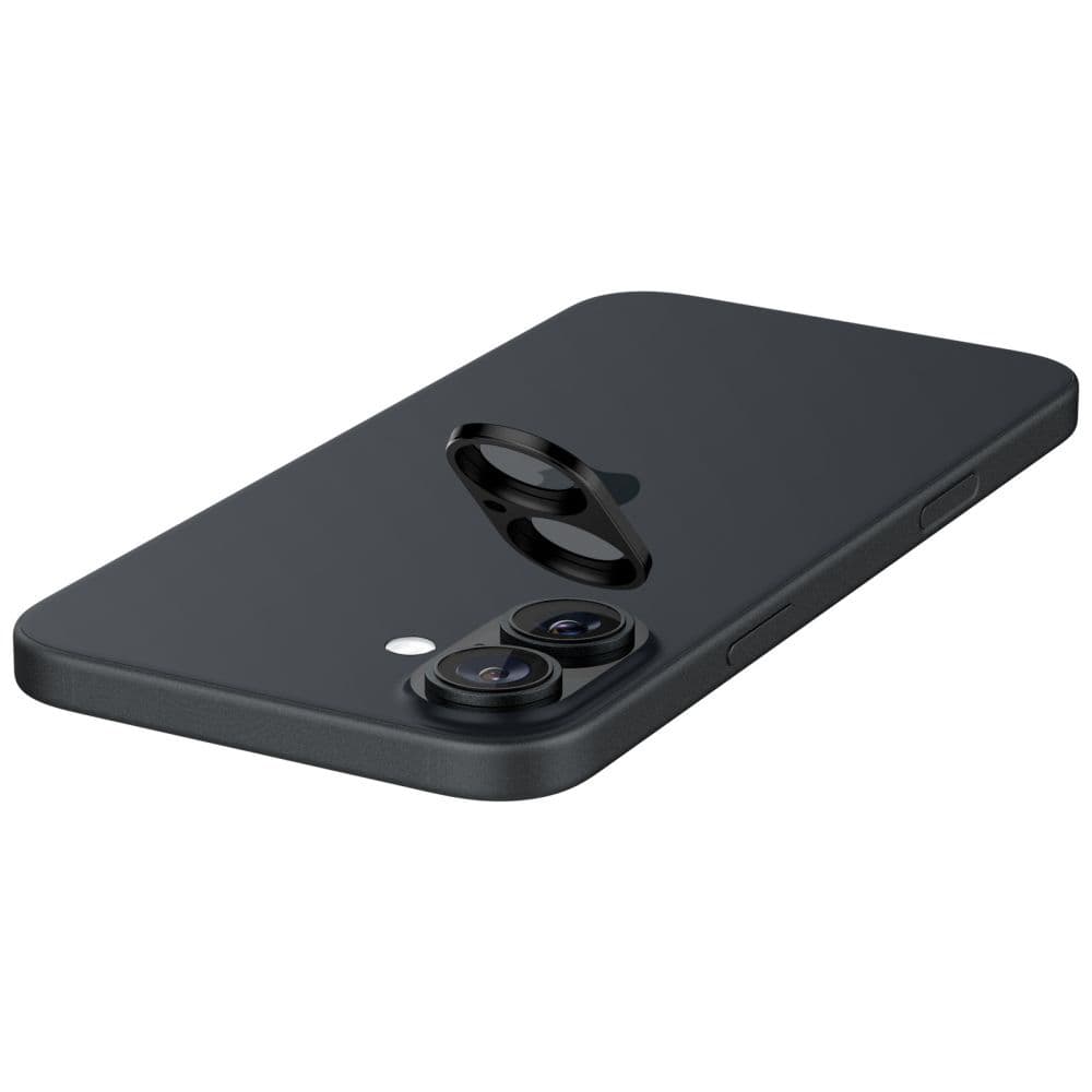 Spigen Optik.tR ochranné sklo na kameru (2 ks) iPhone 16/16 Plus černá - náhled 5