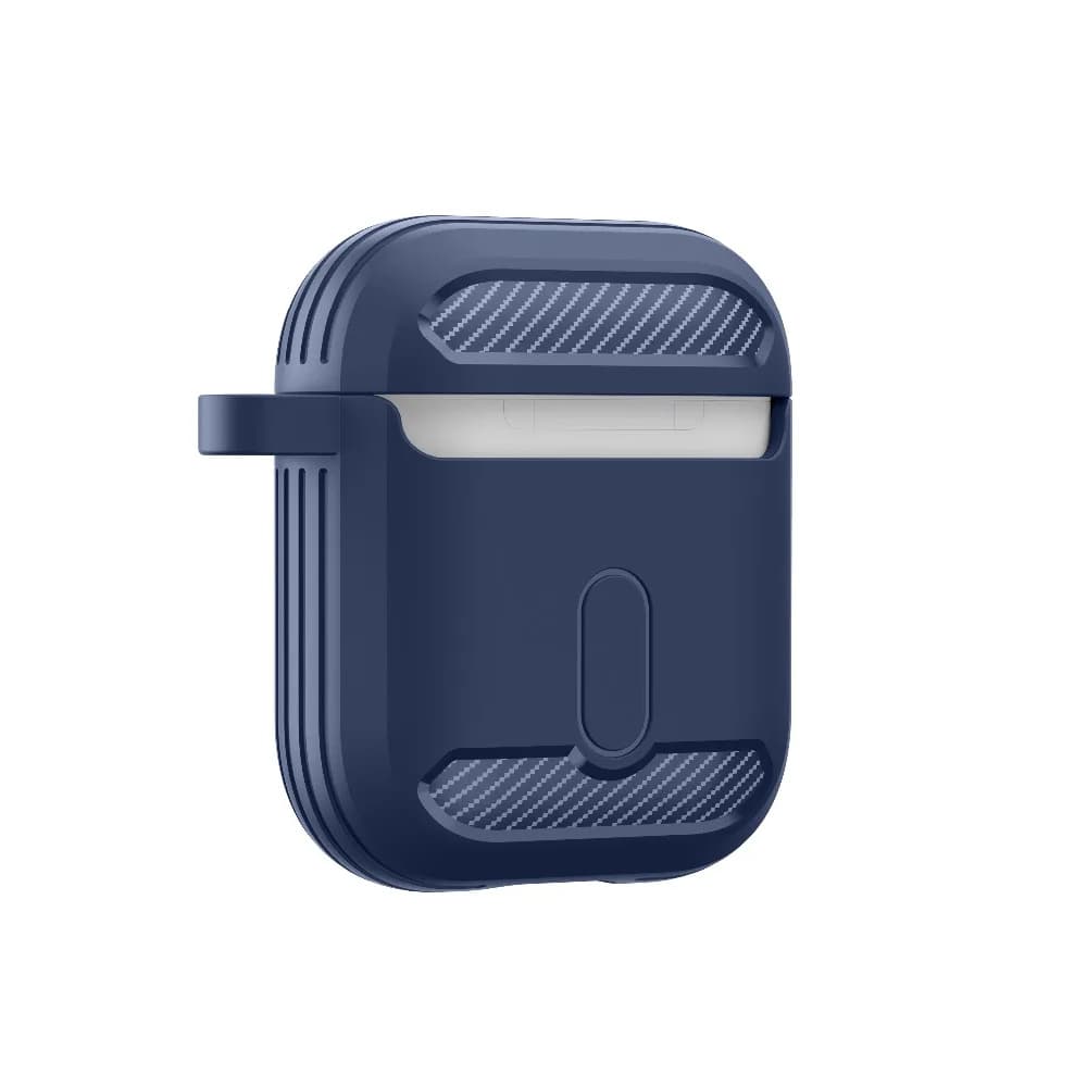 Techsuit Carbon Silicone pro AirPods 1 AirPods 2 zelená - náhled 5