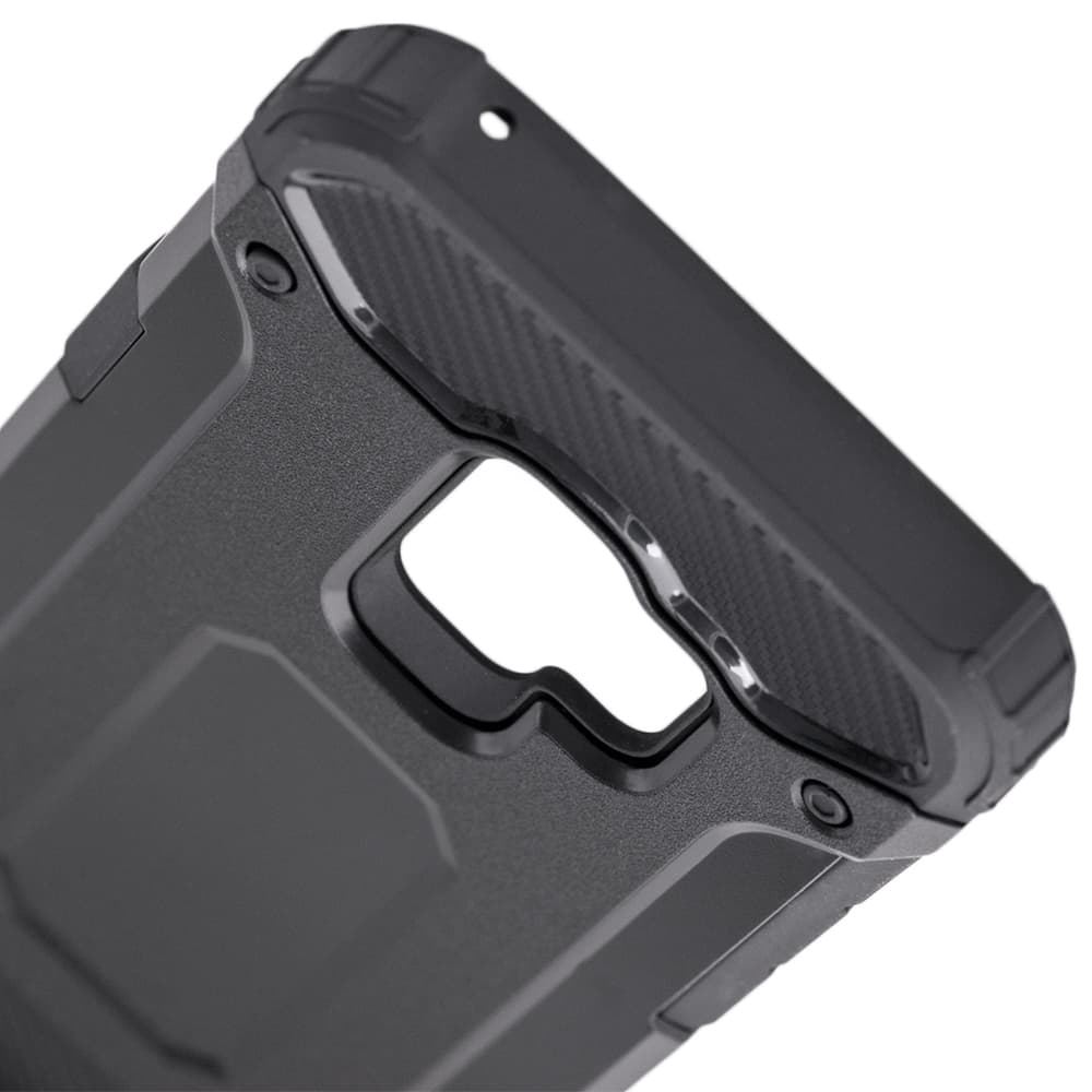 Techsuit Hybridní pouzdro Samsung Galaxy S9 Černá - náhled 5