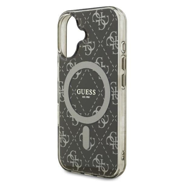 Guess IML 4G Background MagSafe GUHMP16SH4DTEW iPhone 16 hnědý - náhled 5