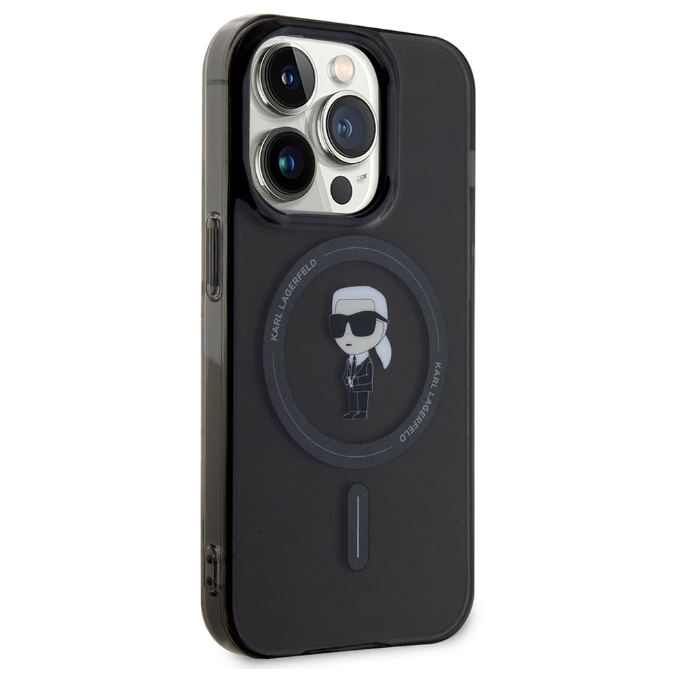 Karl Lagerfeld IML MagSafe iPhone 14 Pro Max Ikonik černá - náhled 5