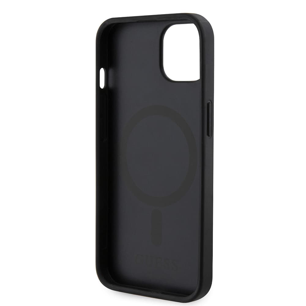 Guess GCube Stripes MagSafe GUHMP15SHGCFSEK iPhone 15 černá - náhled 5
