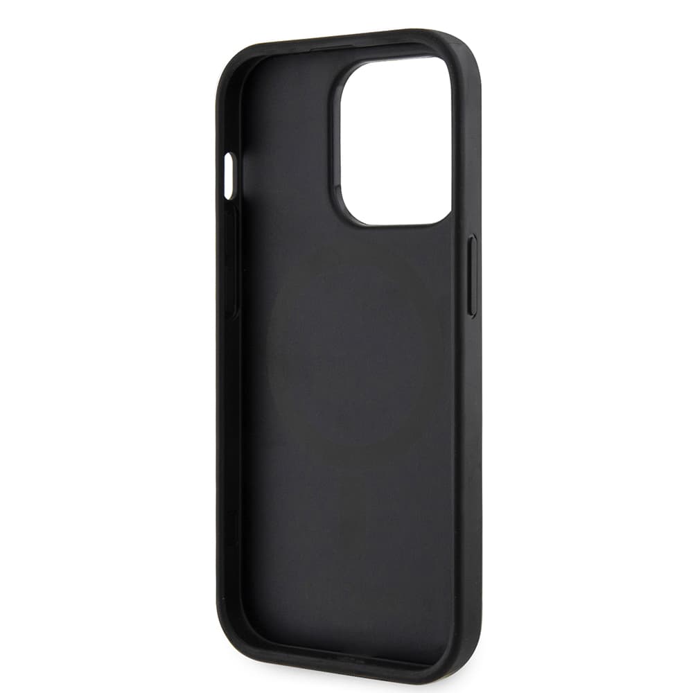 Guess Hardcase 4G Printed Stripes MagSafe iPhone 15 Pro Max černá - náhled 5
