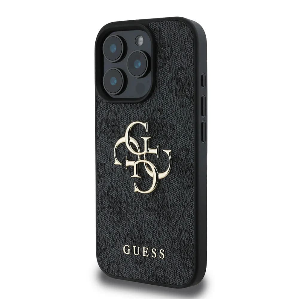Guess Hardcase 4G Big Logo iPhone 16 Pro Černá - náhled 5