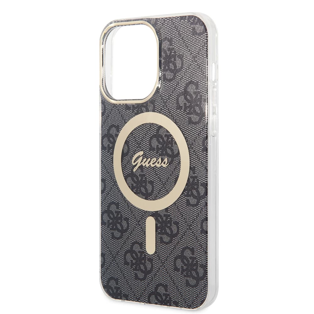 Guess IML 4G MagSafe GUHMP16SH4STK iPhone 16 černý - náhled 5