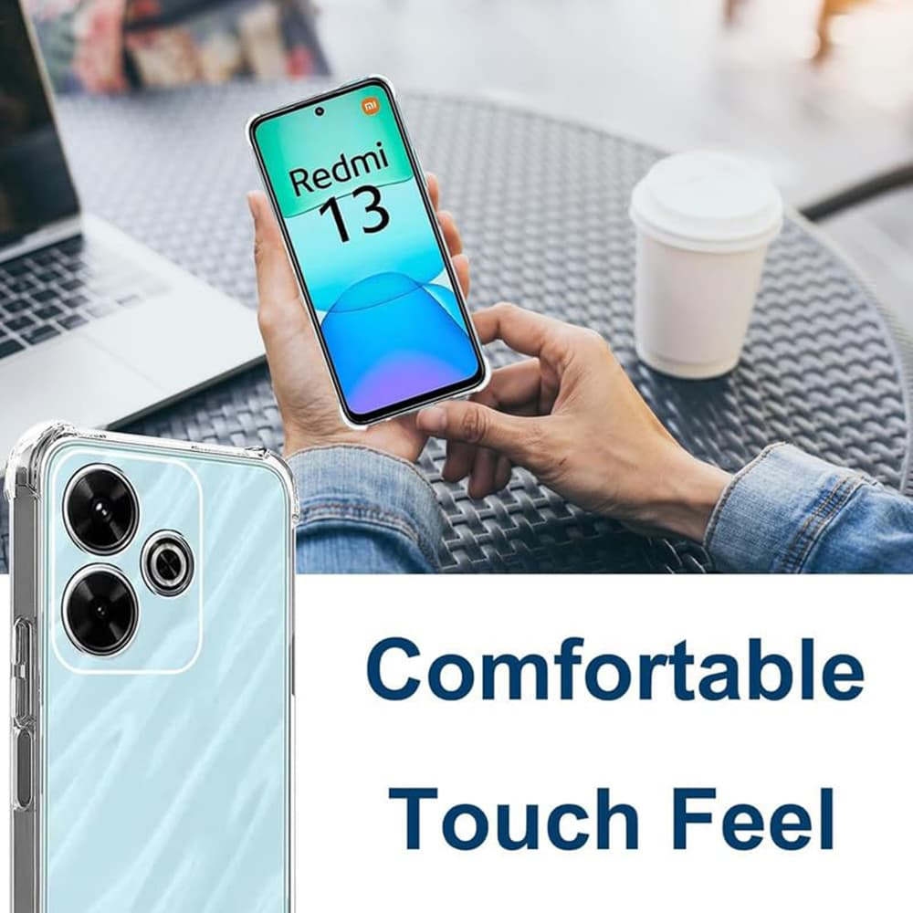 Techsuit Nárazuvzdorný kryt Xiaomi Redmi 13 Poco M6 4G Clear - náhled 5