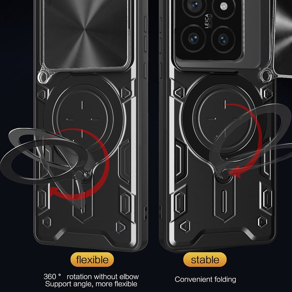 Techsuit CamGuard Pro Xiaomi 14T Pro modrá - náhled 5