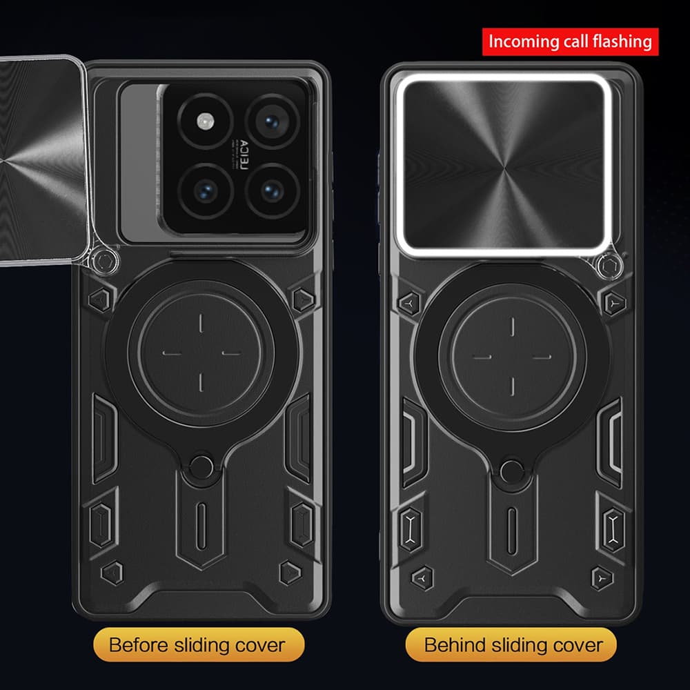 Techsuit CamGuard Pro Xiaomi 14T černá - náhled 5
