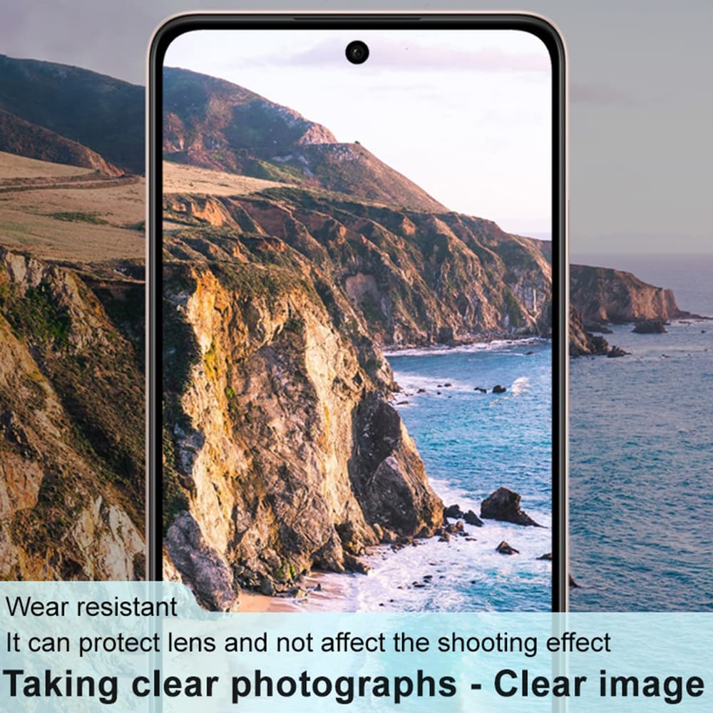 Techsuit - Sklo na fotoaparát - Oppo Reno12 F/FS 4G/5G - černá - náhled 5