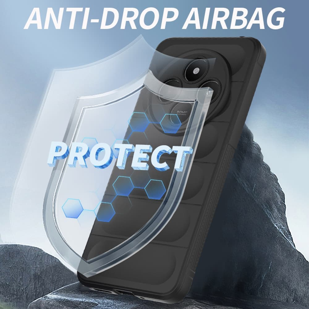 Techsuit Magic Shield pro Xiaomi Redmi 14C Poco C75 červená - náhled 5