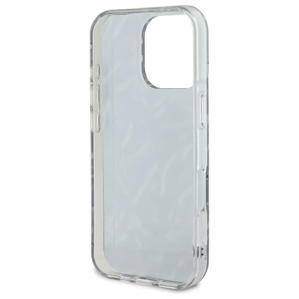 Karl Lagerfeld Hardcase iPhone 16 Pro Max fialová zebra s šňůrkou - náhled 5