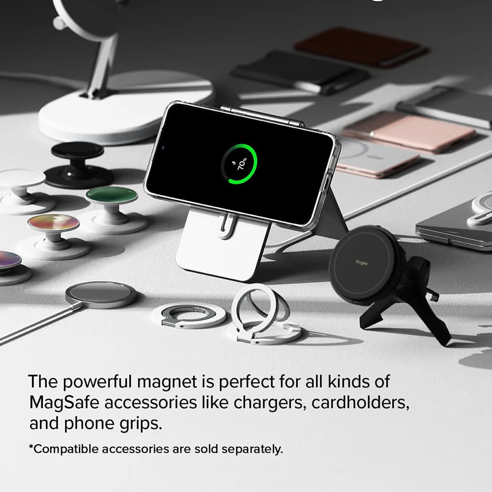 Kryt Ringke Fusion MagSafe pro Samsung Galaxy S24 FE čirý - náhled 5