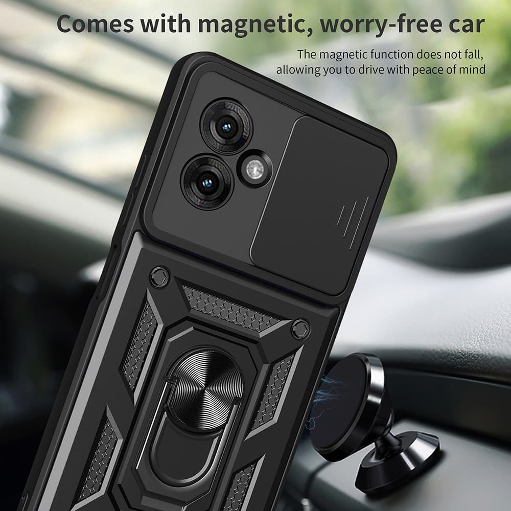 Pouzdro Techsuit CamShield Series pro Motorola Moto G55 růžově zlatá - náhled 5